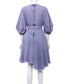 Washed Denim Belted Flare Dress